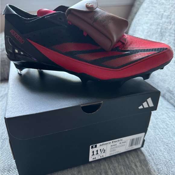 Adizero x Electric Marvel “Deadpool” size 11.5 football cleats - Picture 1 of 5